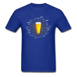 T-Shirt-Biere-Universelle-Bleu