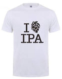 T-Shirt-I-Love-IPA-Blanc-Texte-Noir