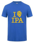 T-Shirt-I-Love-IPA-Bleu-Texte-Jaune