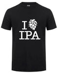 T-Shirt-I-Love-IPA-Noir-Texte-Blanc