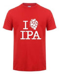 T-Shirt-I-Love-IPA-Rouge-Texte-Blanc