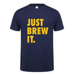 T-Shirt-Just-Brew-It-Bleu-Marine