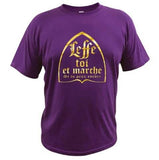 T-Shirt-Leffe-Toi-Et-Marche-Violet