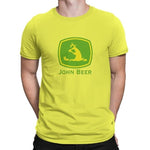 T-shirt-John-Beer-jaune
