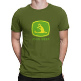 T-shirt-John-Beer-vert-militaire