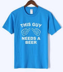 T-Shirt Ce Mec A Besoin D'Une Bière - chopedebiere.com