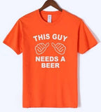 T-Shirt Ce Mec A Besoin D'Une Bière