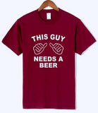 T-Shirt Ce Mec A Besoin D'Une Bière - chopedebiere.com