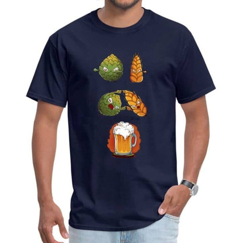 Fait Soif T-shirt Unisex Ultra Coton Bière Alcool Cadeau Homme Beer 