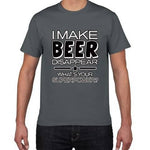 T-shirt Je fais disparaître la bière, quel est ton super pouvoir? Chopedebiere® - chopedebiere.com