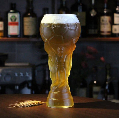 Verre à bière pinte humoristique - Hauteur 16 cm - Différents modèles